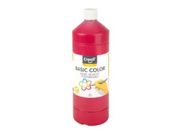 Plakkaatverf Creall basic rood 1000ml