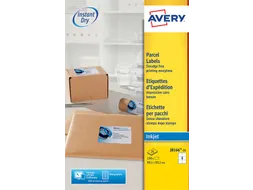 Etiket Avery J8166-25 99.1x93.1mm wit 150 stuks