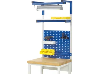 opbouwelement,v. werkbank,HxBxD 1380x750x350mm,draagverm. 100kg,staal - 2