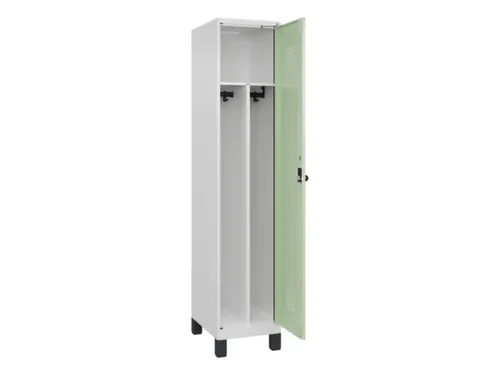 locker voor scheiding van kleding,HxBxD 1950x400x500mm,1vak