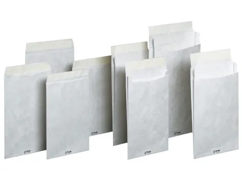 Envelop Tyvek monsterzak EB4 262x371x38mm 75gr wit doos à 100 stuks