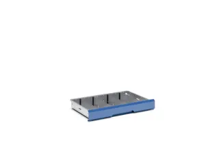 scheidings-/vakkenwanden,5vakken,v. front H 100/125mm - 1