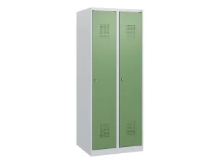 schoollocker,HxBxD 1530x600x500mm,2vak,vak B 300mm,cil.-slot - 2