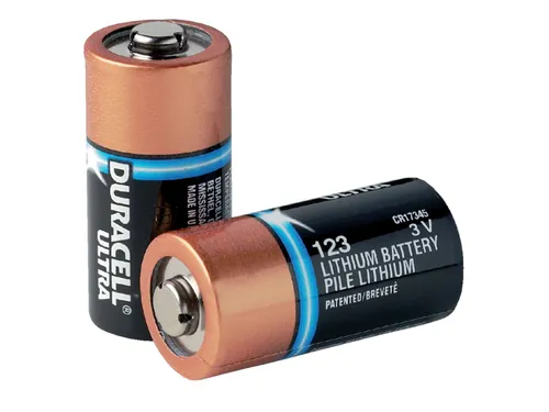 Batterij Duracell Ultra 2x 123 Lithium Photo