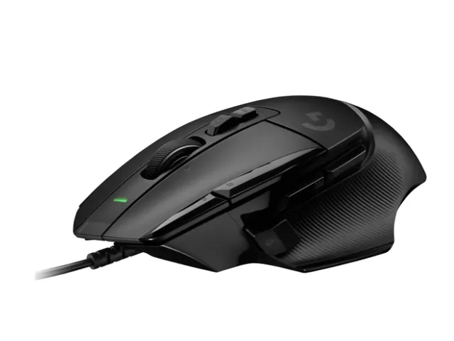Logitech G502X Hero optical bedrade gaming muis zwart