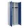 locker voor scheiding van kleding,HxBxD 1850x800x500mm,2vak
