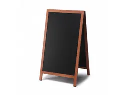 Krijtstoepbord Lichtbruin 68x120cm