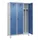locker voor scheiding van kleding,HxBxD 1950x1200x500mm,3vak