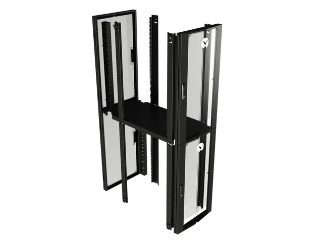 Vertiv VRA9043, Colocatiekit, Zwart, 48U, 600 mm, 1200 mm, 1 stuk(s)