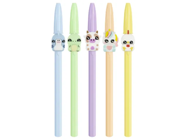 Stylo bille BIC Cristal figures animaux assorti