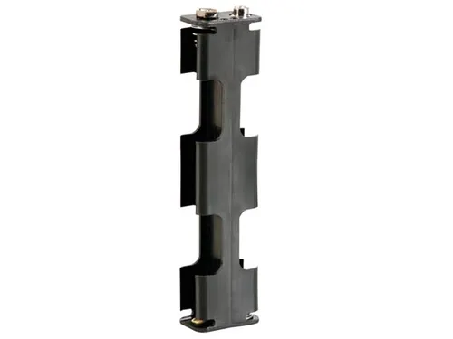 Batterijhouder Voor 4 x AA-CEL (Voor Batterijclips)