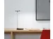 Bureaulamp MAULrubia zilvergrijs USB-poort dimbaar