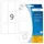 HERMA 2470 Universele etiketten 34x53mm Wit 288 stuks