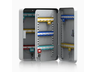 Sleutelkast Sln E 50 Sleutels elektronisch cijferslot grijs - 1