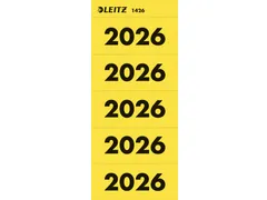 Rugetiket Leitz 2026 geel 100 stuks