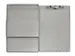Porte-bloc avec coffret MAULassist A4 ouverture latérale aluminium