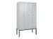 locker voor scheiding van kleding,HxBxD 2120x1200x500mm,4vak