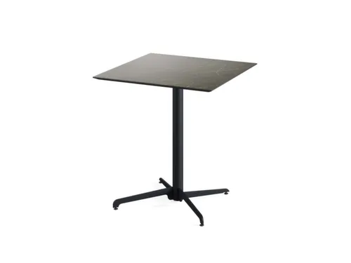 outdoortafel,HxBxD 740x700x700mm,rechthoekig,X-onderstel zwart