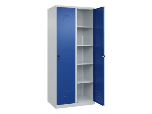 wasgoedverdeelkast,HxBxD 1850x800x500mm,vak B 400mm,draaigrendel