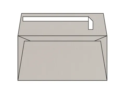 Envelop Olin Origins strip Pebble 120 Gram 110x220mm doos FSC