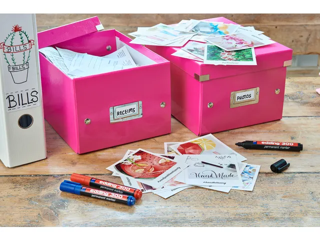 Viltstift edding 300 rond blauw 1.5-3mm