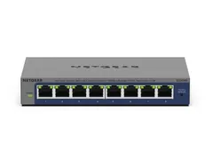 Gs108Ev4 Gigabit Plus Switch Standalone 8xRJ45 blue unmanaged