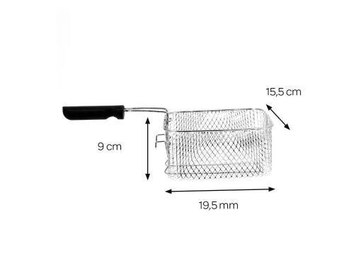 Friteuse Inventum 3 liter rvs