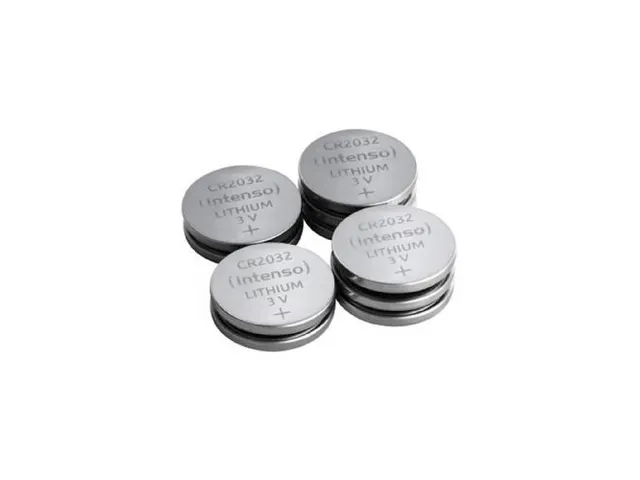 Intenso 7502430 Knoopcelbatterij CR2032 10 stuks