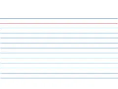 Systeemkaart Kangaro 170x235mm lijn 190 grams pak a 100 vel