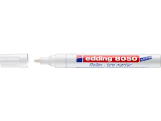 Viltstift edding 8050 Banden rond 2-4mm wit - 1