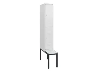 Dubbeldekse dekenkist,HxBxD 1950x300x815mm,1x2vak.,vak B 300mm - 1