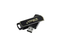 USB stick 3.0 Integral Secure 360 USB-A 256GB zwart
