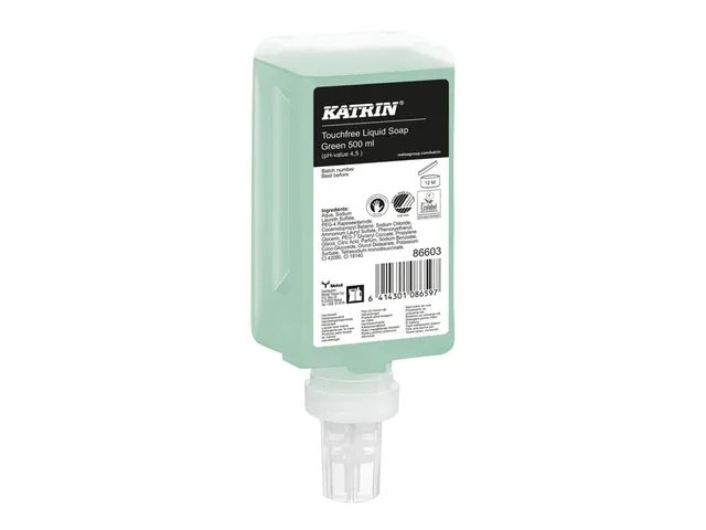 Handzeep Katrin Green vloeibaar touchfree 500ml 86603