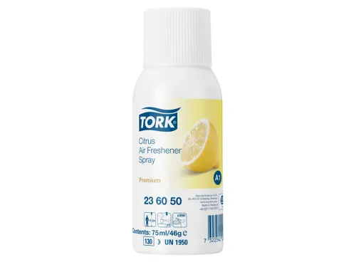 Tork 236050 Premium luchtverfrisser citrus 75ml doos 12 bus/aerosol