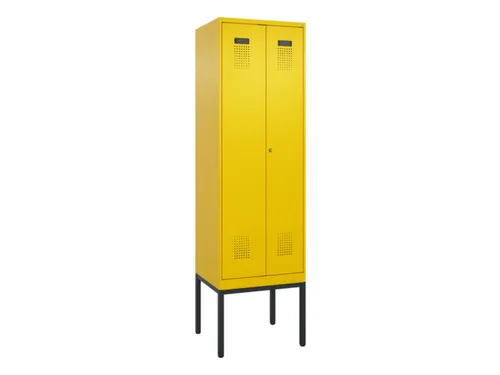 locker voor scheiding van kleding,HxBxD 2120x600x500mm,2vak