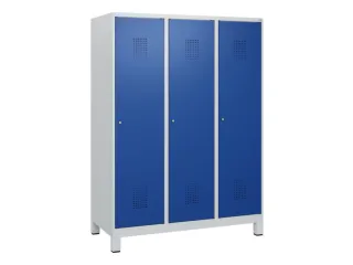 schoollocker,HxBxD 1630x1200x500mm,3vak,vak B 400mm,cil.-slot,voeten - 2