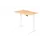 Elektrisch in hgte vst. zit-sta-bureau,HxBxD 650-1290x1200x800mm