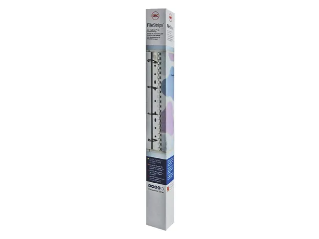 Bande de reliure GBC 34 trous A4 transparent 100pcs