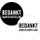 KP Sticker rond 40mm "Bedankt voor de bestelling" zwart/wit 250 stuks