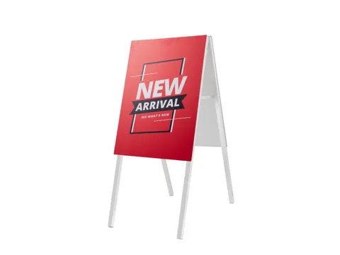 Prints BOND 3mm voor A-Board Stick On 50x70cm set van 2