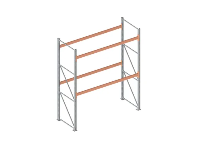 palletstelling,grondveld,HxBxD 3300x2700x1100mm,vakl. 2340kg