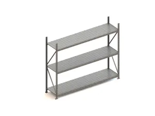breedvakstelling,grondveld,HxBxD 2200x2707x650mm,vakl. 490kg - 1