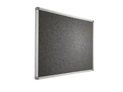 Prikbord 120x240cm Grijs Accent Softline Profiel 16mm