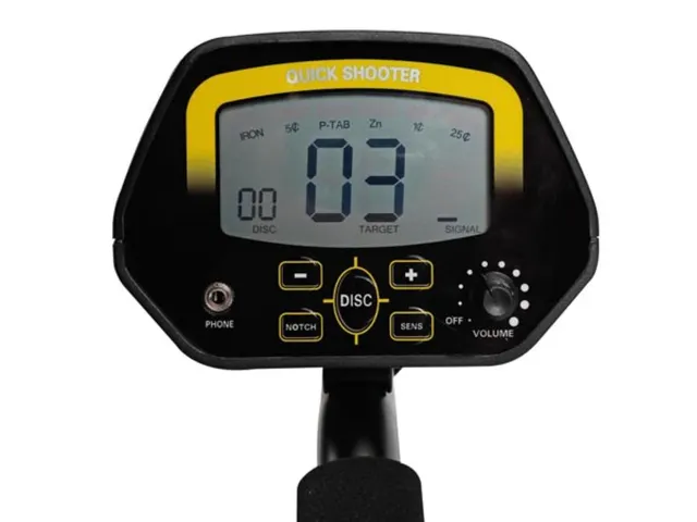 Perel Metaaldetector Lcd