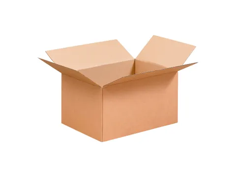 Carton américain pliable 450x280x150mm simple cannelure Brun 20pcs