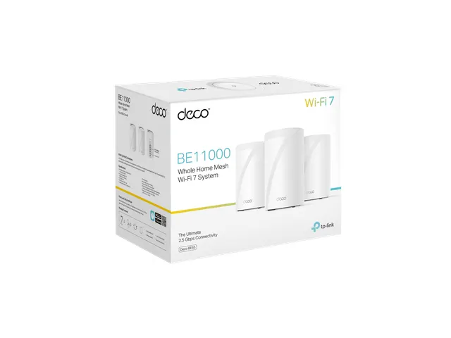 TP-Link Deco BE65 Tri-band (2,4 GHz / 5 GHz / 6 GHz) Wi-Fi 7 Wit