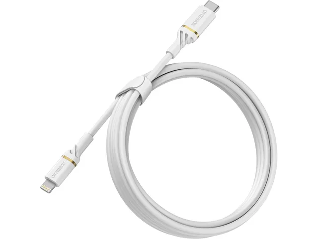 OtterBox Standaard Datatransferkabel Lightning naar USB-C 2m wit