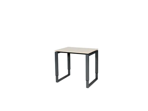 Domino Plus Bureau Hoogte Verstelbaar 800x600mm Robson Eiken Zwart