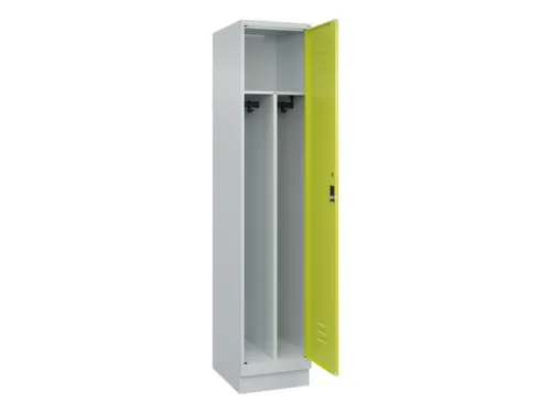 locker voor scheiding van kleding,HxBxD 1950x400x500mm,1vak