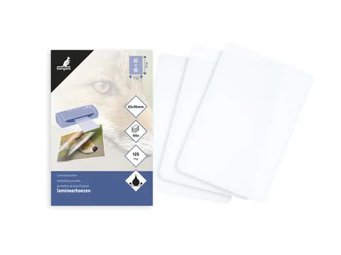 Lamineerhoes Kangaro 65x95mm 125 micron pak a 100 stuks